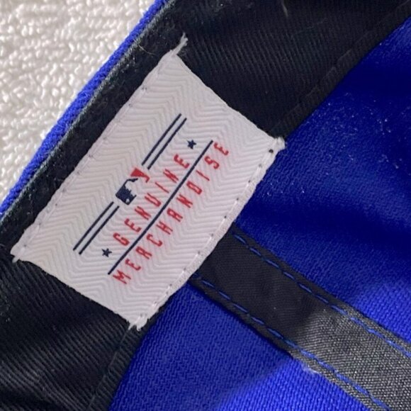 Fan Favorite Blue Red White Blue Jays Baseball Ball Cap - Picture 10 of 13